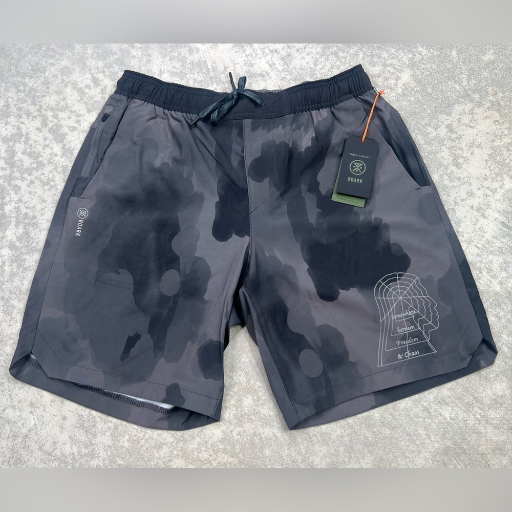 ROARK RUN AMOK SERRANO 8” SHORTS 4 WAY STRETCH